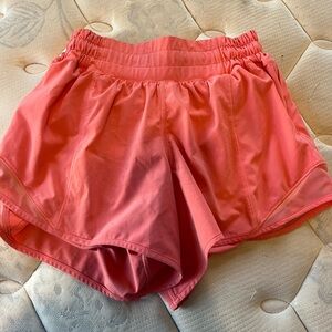 lululemon athletica Coral Athletic Shorts